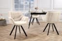 riess-ambiente Polsterstuhl THE DUTCH COMFORT Champagner Beige Drehstuhl Bild 2