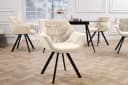riess-ambiente Polsterstuhl THE DUTCH COMFORT Champagner Beige Drehstuhl Bild 5