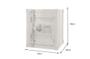 riess-ambiente Beistelltisch GLOBETROTTER 50cm greige - Metall, Container-Look Bild 5