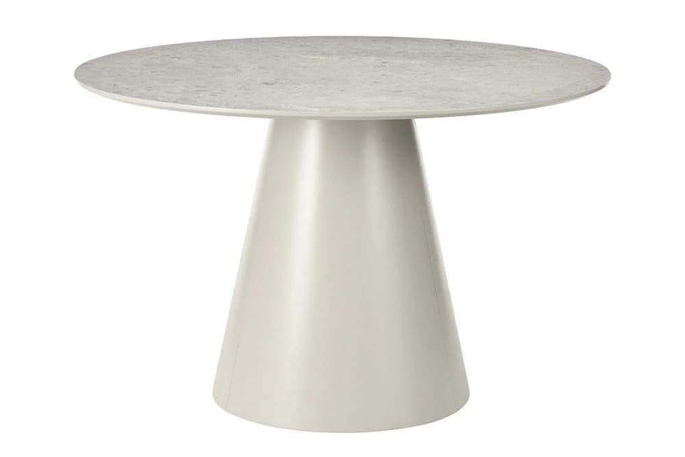 riess-ambiente Esstisch EN VOGUE Grau Beton-Design Rund