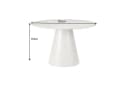 riess-ambiente Esstisch EN VOGUE Grau Beton-Design Rund Bild 5