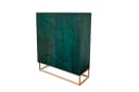 riess-ambiente Highboard SCORPION 120cm Türkis/Gold 3D-Schnitzereien Bild 1