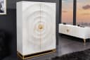 riess-ambiente Barschrank GOLDEN SUNSET 140cm Weiß/Gold Mangoholz Bild 4