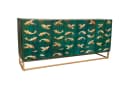 riess-ambiente Sideboard GOLDEN LAGOON türkis/gold Mangoholz Metall Bild 1