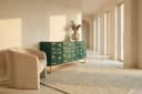 riess-ambiente Sideboard GOLDEN LAGOON türkis/gold Mangoholz Metall Bild 4