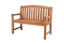 bene living Gartenbank Swindon 120 cm Teakholz Bild 2