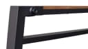 bene living Relaxsessel Sevilla Anthrazit Aluminium Teakholz Bild 5