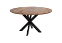 bene living Esstisch Avola Rund 110 cm Mangoholz Bild 2