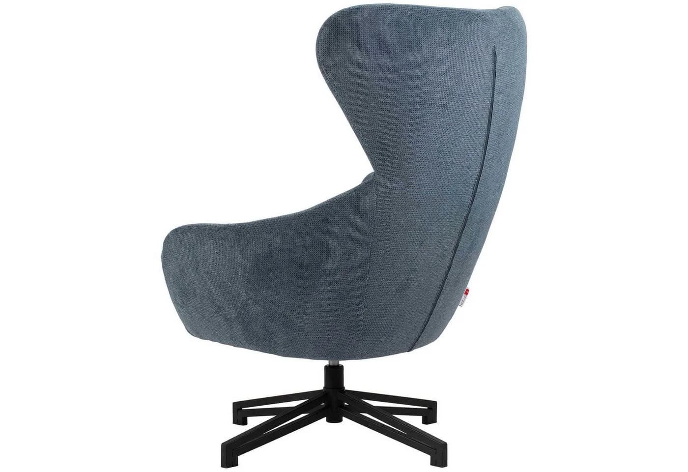 bene living Ohrensessel Marconia drehbar blau - Bild 4