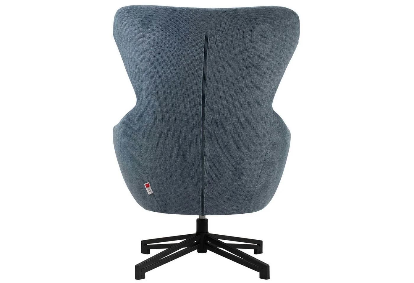 bene living Ohrensessel Marconia drehbar blau - Bild 5