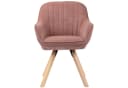 bene living Loungesessel Matera drehbar Rosa FSC Holz Bild 2