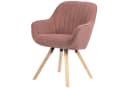 bene living Loungesessel Matera drehbar Rosa FSC Holz Bild 3