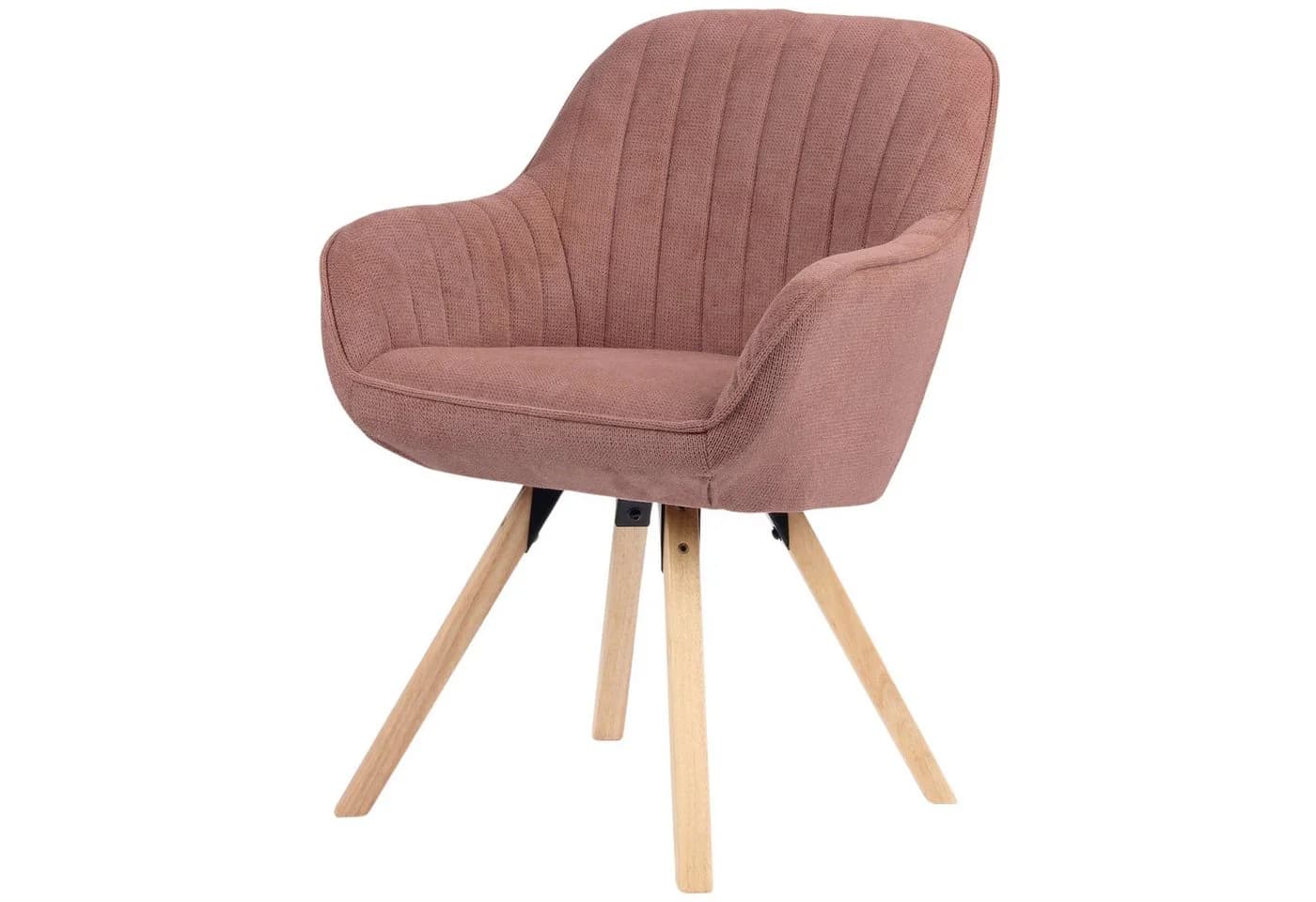 bene living Loungesessel Matera drehbar Rosa FSC Holz - Bild 3