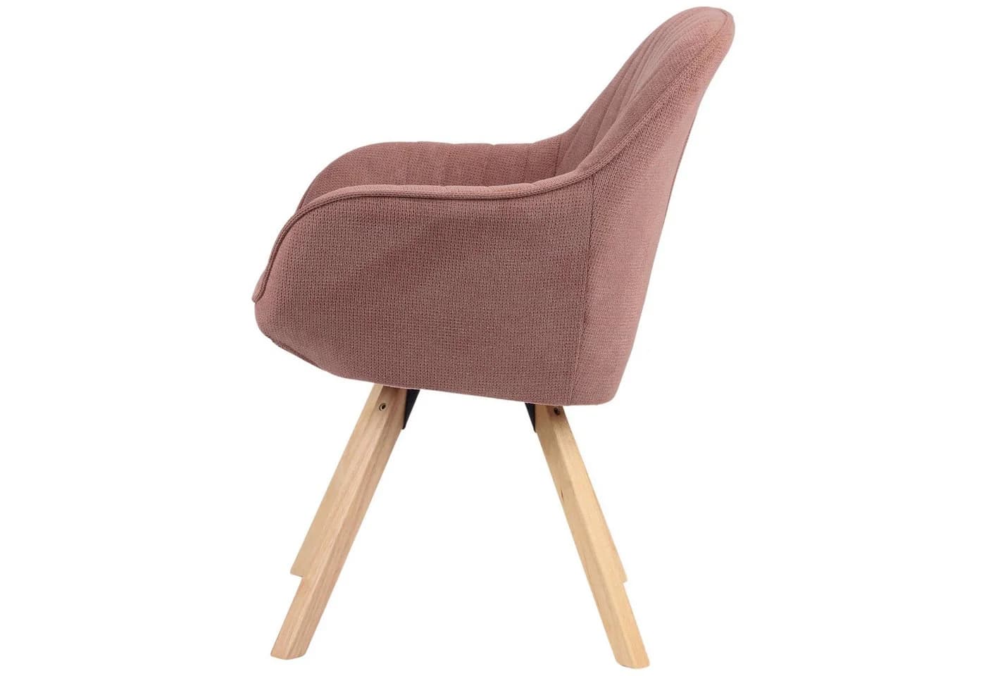 bene living Loungesessel Matera drehbar Rosa FSC Holz - Bild 4