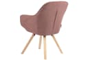 bene living Loungesessel Matera drehbar Rosa FSC Holz Bild 5