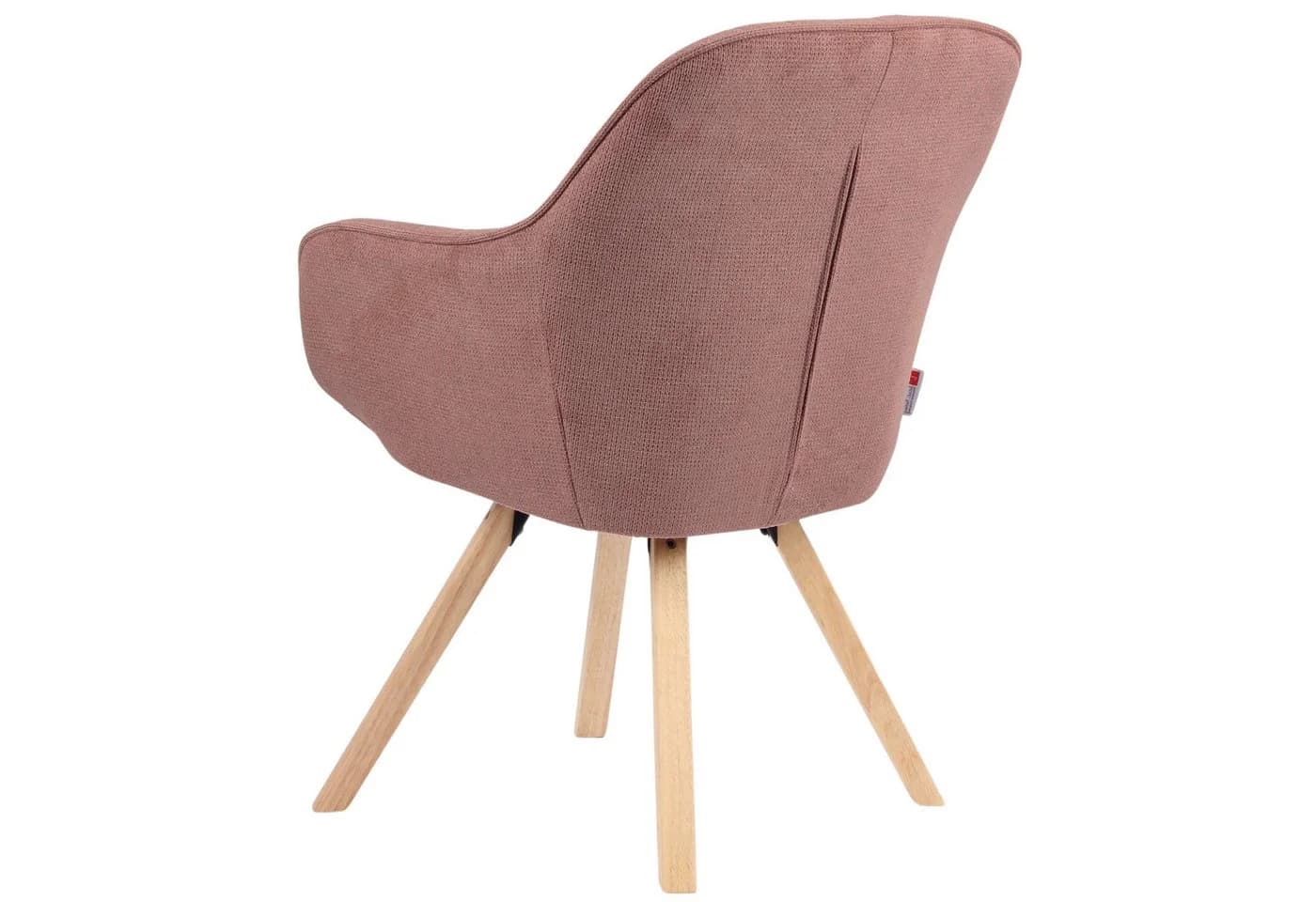 bene living Loungesessel Matera drehbar Rosa FSC Holz - Bild 5