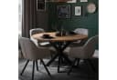 bene living Esszimmer-Set Avola & Matera, Mangoholz & hellgrau Bild 2