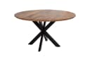 bene living Esszimmer-Set Avola & Matera, Mangoholz & hellgrau Bild 4