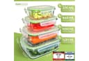Fresh Master Frischhaltedosen Set 18-tlg. Glas luftdicht Bild 3