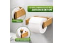 HEIMWERT Toilettenpapierhalter Bambus Einfach Einhängen Bild 4
