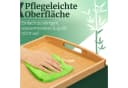 HEIMWERT Bambus Tablett mit Griff und hohem Rand Bild 5