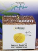 Wachsmann Bienenwachskerze Hanfdocht in Spenderbox 62 m Bienenwachs Bild 3