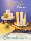 Wachsmann Bienenwachskerze Hanfdocht in Spenderbox 62 m Bienenwachs Bild 4