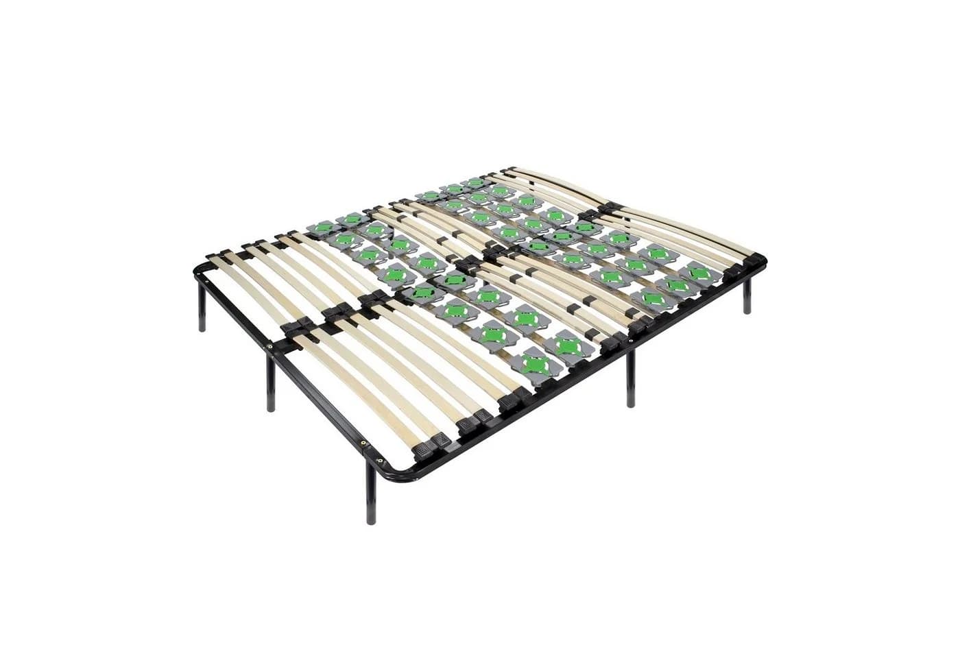 i-flair Tellerlattenrost 140x200 cm auf Füßen, Gästebett Ergo IF55 - Bild 2