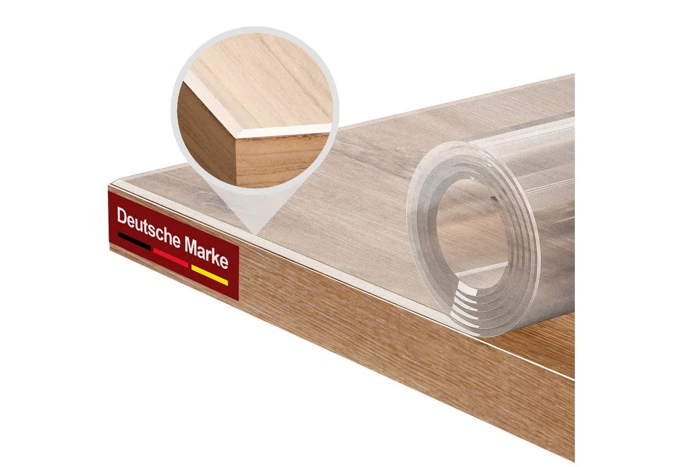 Ertex Tischdecke leicht mattierte PVC-Folie 2,2 mm - Bild 2