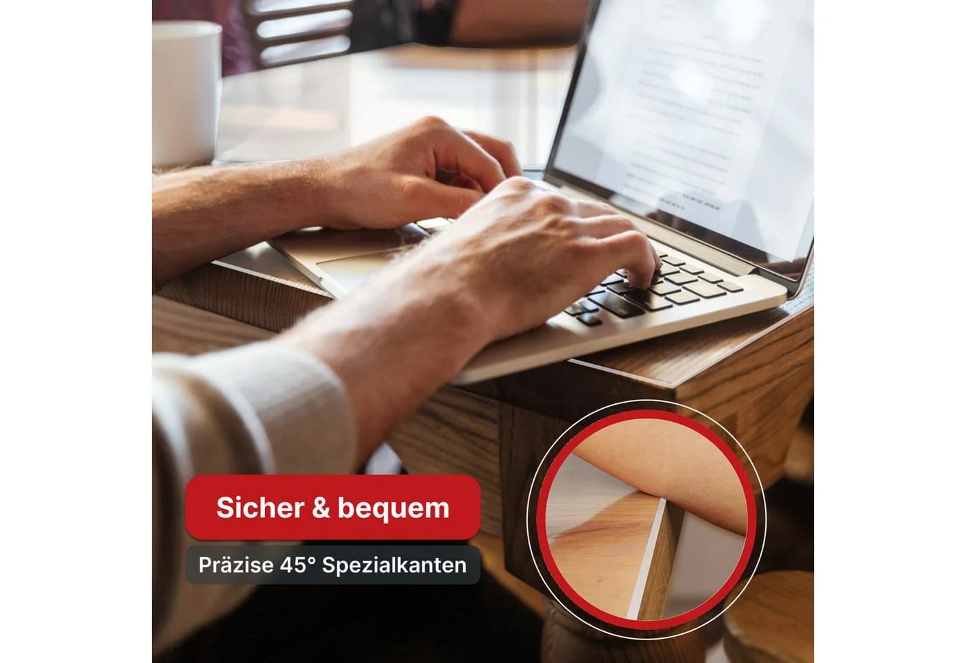 Ertex Tischdecke leicht mattierte PVC-Folie 2,2 mm - Bild 4