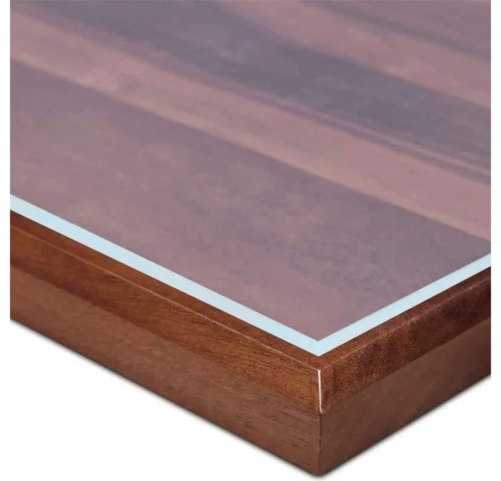 Ertex Tischdecke Glasklare Tischfolie mit gerader Kante 2,2 mm - Bild 2