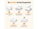 Ertex Taschenfederkernmatratze 7 Zonen Orthopädisch Hypoallergen H3 Bild 5