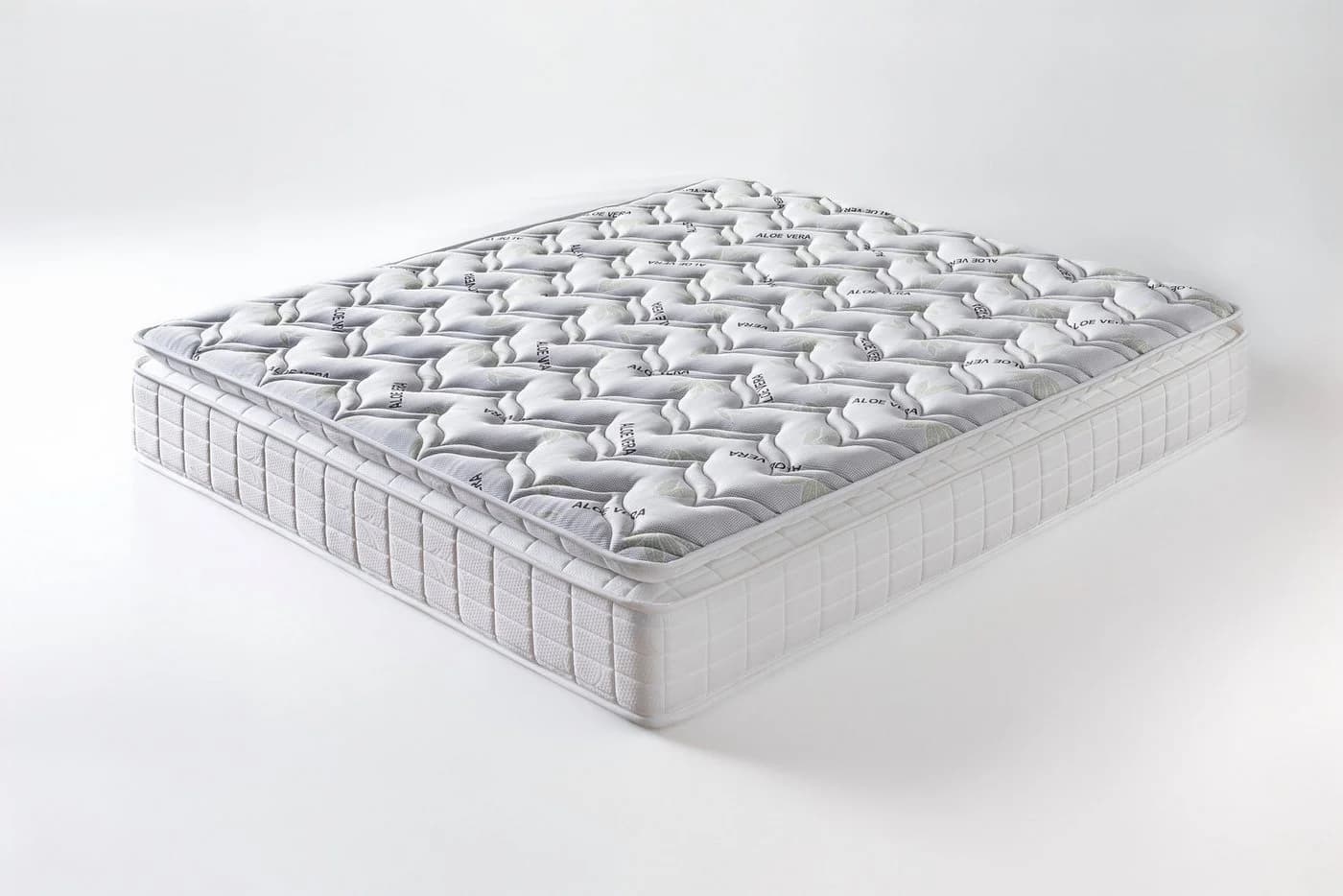 ERTEX Taschenfederkernmatratze 32cm Orthopädisch Aloe Vera H3 Hotel