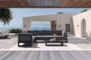 OUTFLEXX Manhattan Ecklounge Sofa-Set Anthrazit Aluminium Bild 2