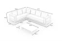 OUTFLEXX Manhattan Ecklounge Sofa-Set Anthrazit Aluminium Bild 5