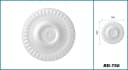 Hexim Stuckrosette Meeresleuchten 50cm Weiß EPS Bild 1