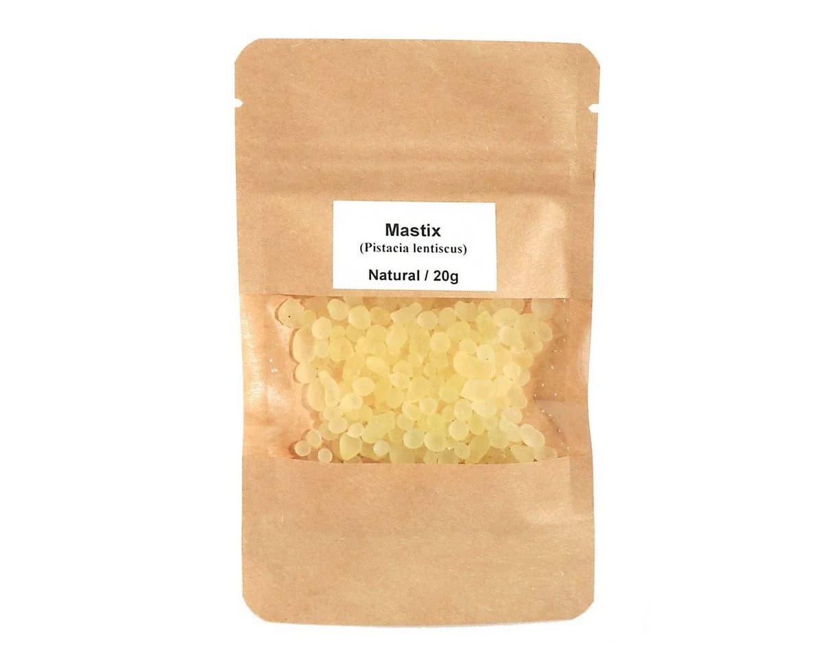 NKlaus Räucherschale 20g Mastix Electa Hellgelb Pistacia lentiscus - Bild 2