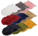matches21 HOME & HOBBY Grau Kunstfell Teppich 80x50 cm Langflor Bild 1