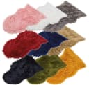 matches21 HOME & HOBBY Fellteppich Rot Langflor Deko-Fell Bild 1