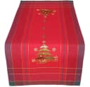 matches21 HOME & HOBBY Tischdecke 40x90 cm Rot Weihnachten Bild 2