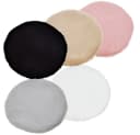 matches21 HOME & HOBBY Rosa Kurzflor Fellteppich Rund 34 cm Bild 1