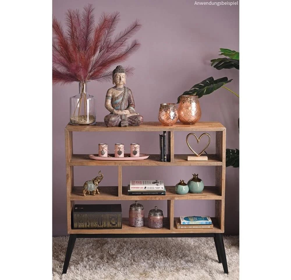 matches21 HOME & HOBBY Kunstblume Pampasgras Beige 91 cm