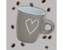 matches21 HOME & HOBBY Espressotassen 6er Set Keramik Beige Grau Weiß Bild 4