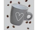 matches21 HOME & HOBBY Espressotassen 6er Set Keramik Beige Grau Weiß Bild 5