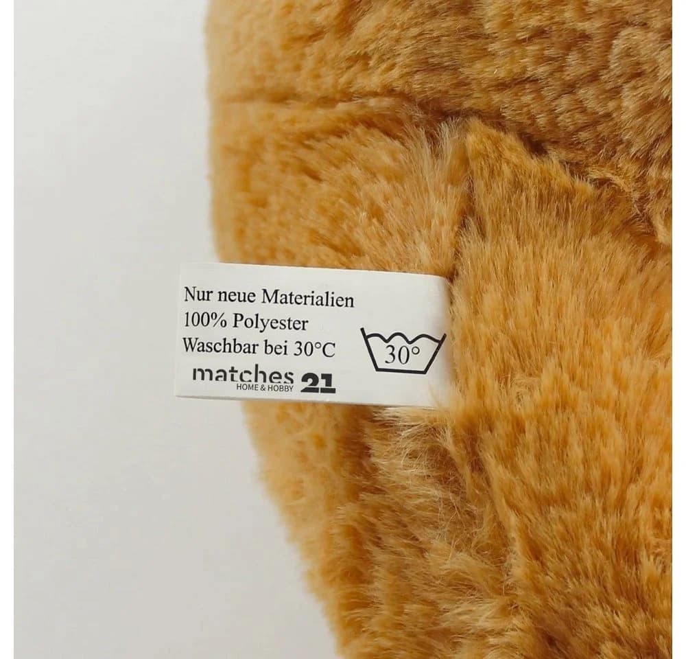 matches21 HOME & HOBBY Plüsch-Teddybär Braun 25 cm mit Herz - Bild 5