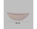 matches21 HOME & HOBBY Pflanzschale Oval 39 cm Sand Beige Wetterfest Bild 1