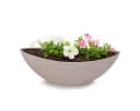 matches21 HOME & HOBBY Pflanzschale Oval 39 cm Sand Beige Wetterfest Bild 2