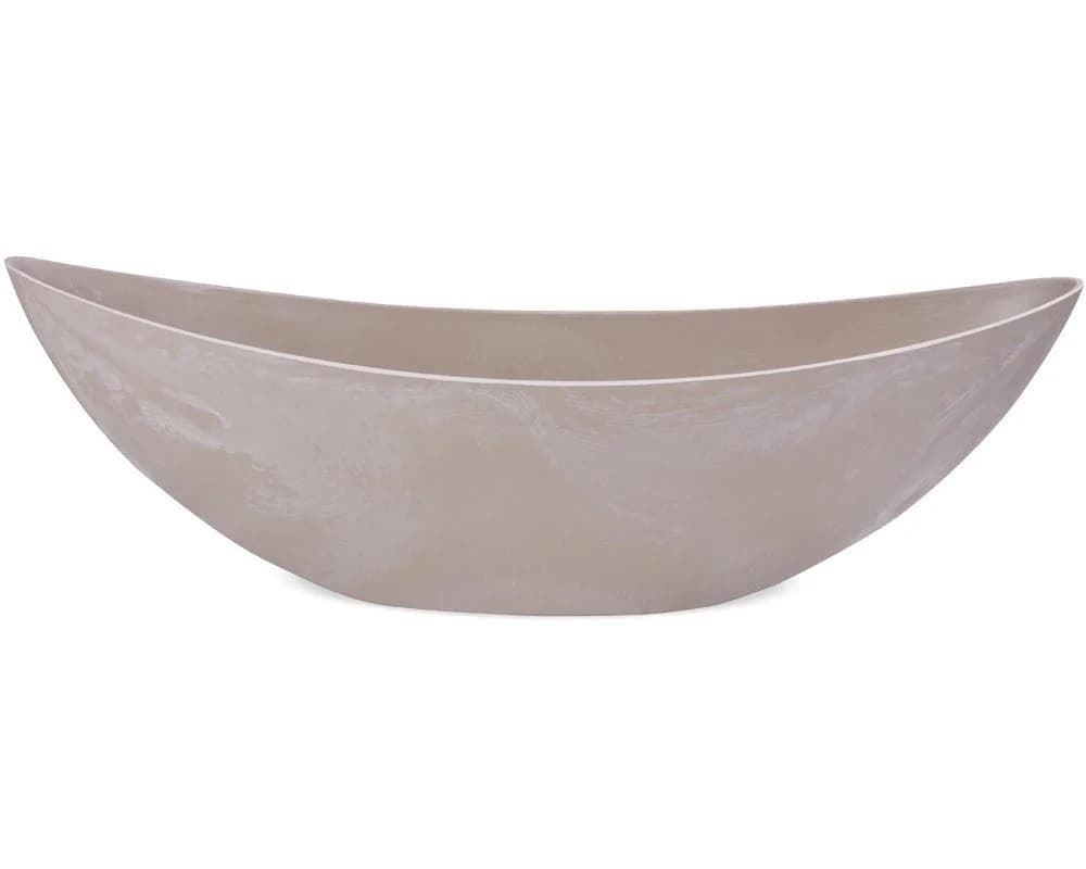 matches21 HOME & HOBBY Pflanzschale Oval 39 cm Sand Beige Wetterfest - Bild 3