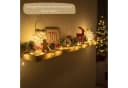 matches21 HOME & HOBBY LED-Lichterkette 5m 100 LEDs Timer Batterie Warmweiß Bild 5
