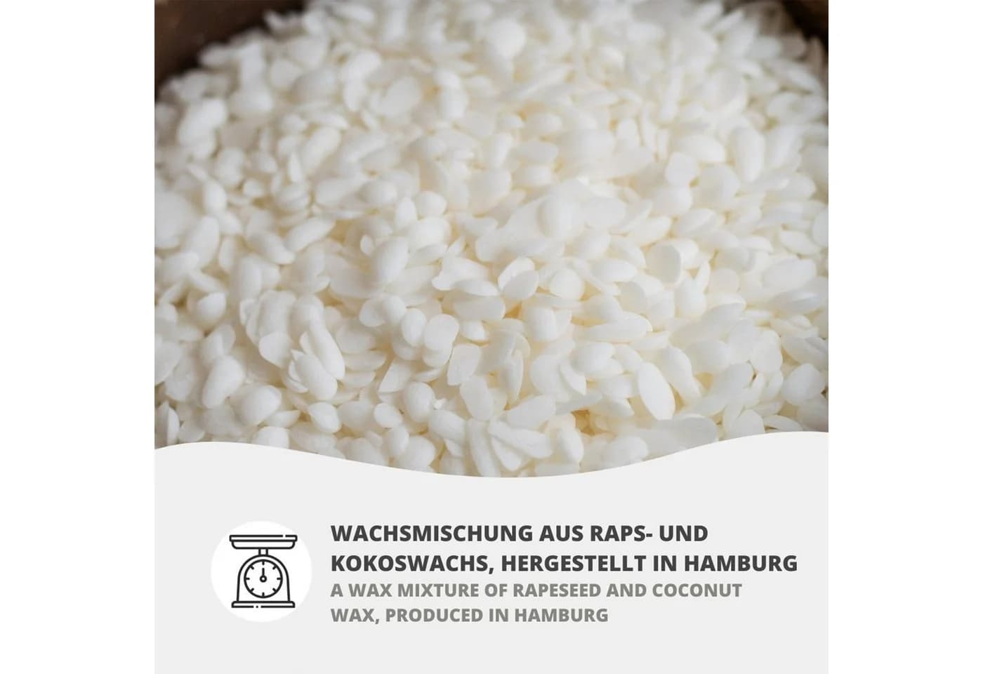 DistrEbution NatureWax® 660-55M Raps-Kokoswachs zum Kerzen gießen - Bild 3
